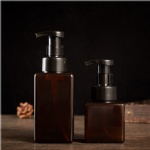 250ml 450ml amber square foam bottle